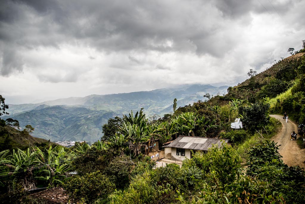 Consacá, a small town located in Colombia south-west, namely the Nariño district.