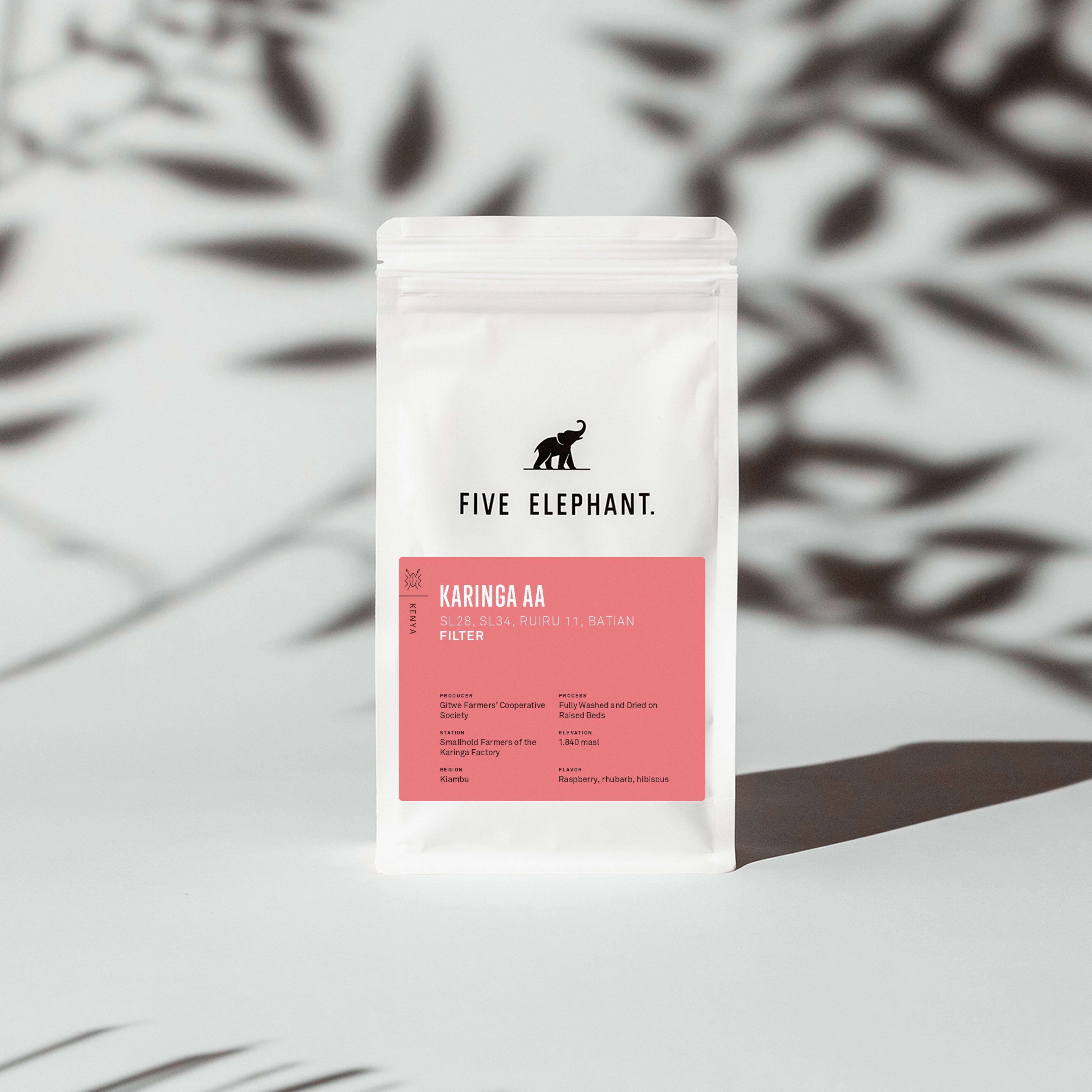 KENYA Karinga AA – Filter — new release filter roast specialty coffee, Five Elephant